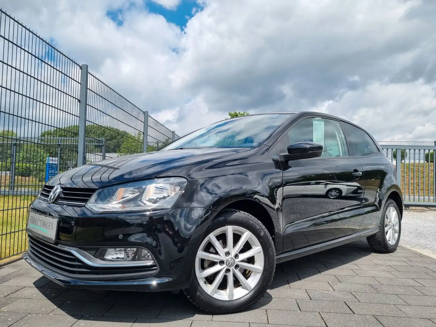Volkswagen Polo V Lounge Aus 1 Hand/Ganzjahresreifen Noir - 2