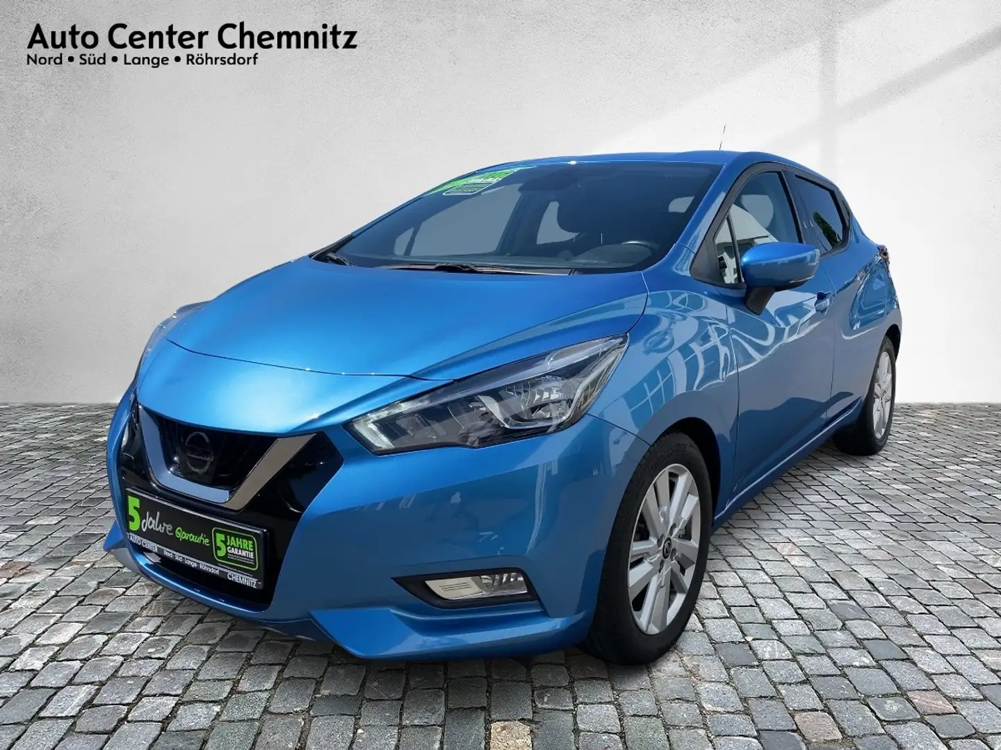 Nissan Micra 1.0 N-Connecta Navi/KlimaA/SHZ/PDC/Kamera Blauw - 2