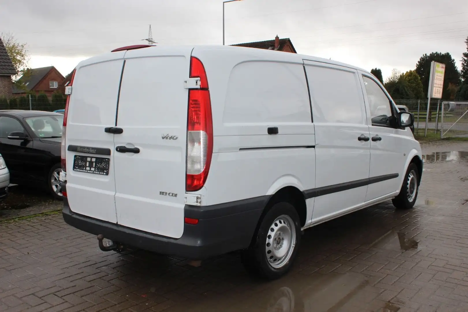 Mercedes-Benz Vito Kasten 113 CDI lang Flügeltür AHK Weiß - 2