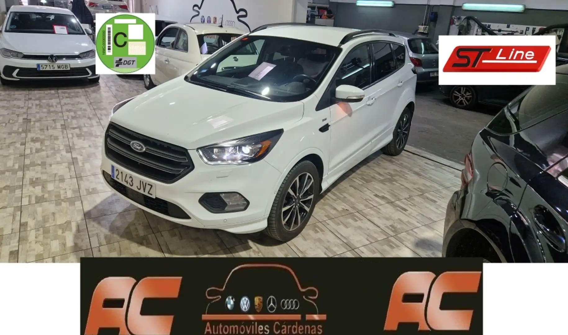 Ford Kuga 1.5TDCi Auto S&S ST-Line 4x2 120 Blanco - 1