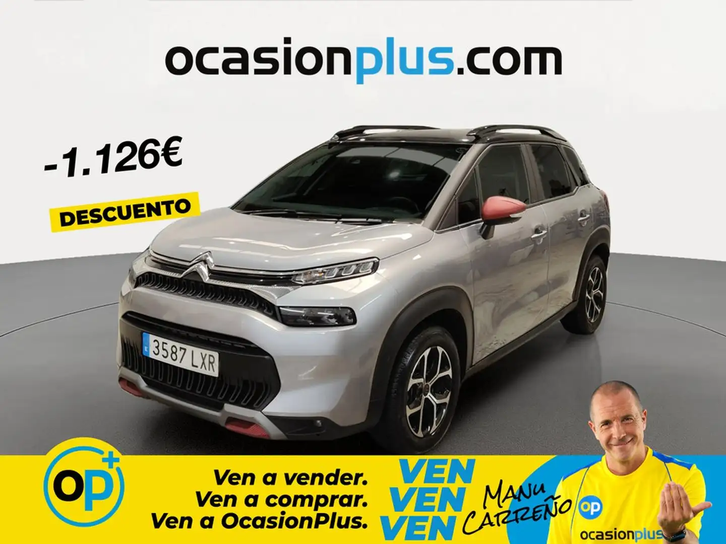 Citroen C3 Aircross Puretech S&S C-Series 110 Gris - 1