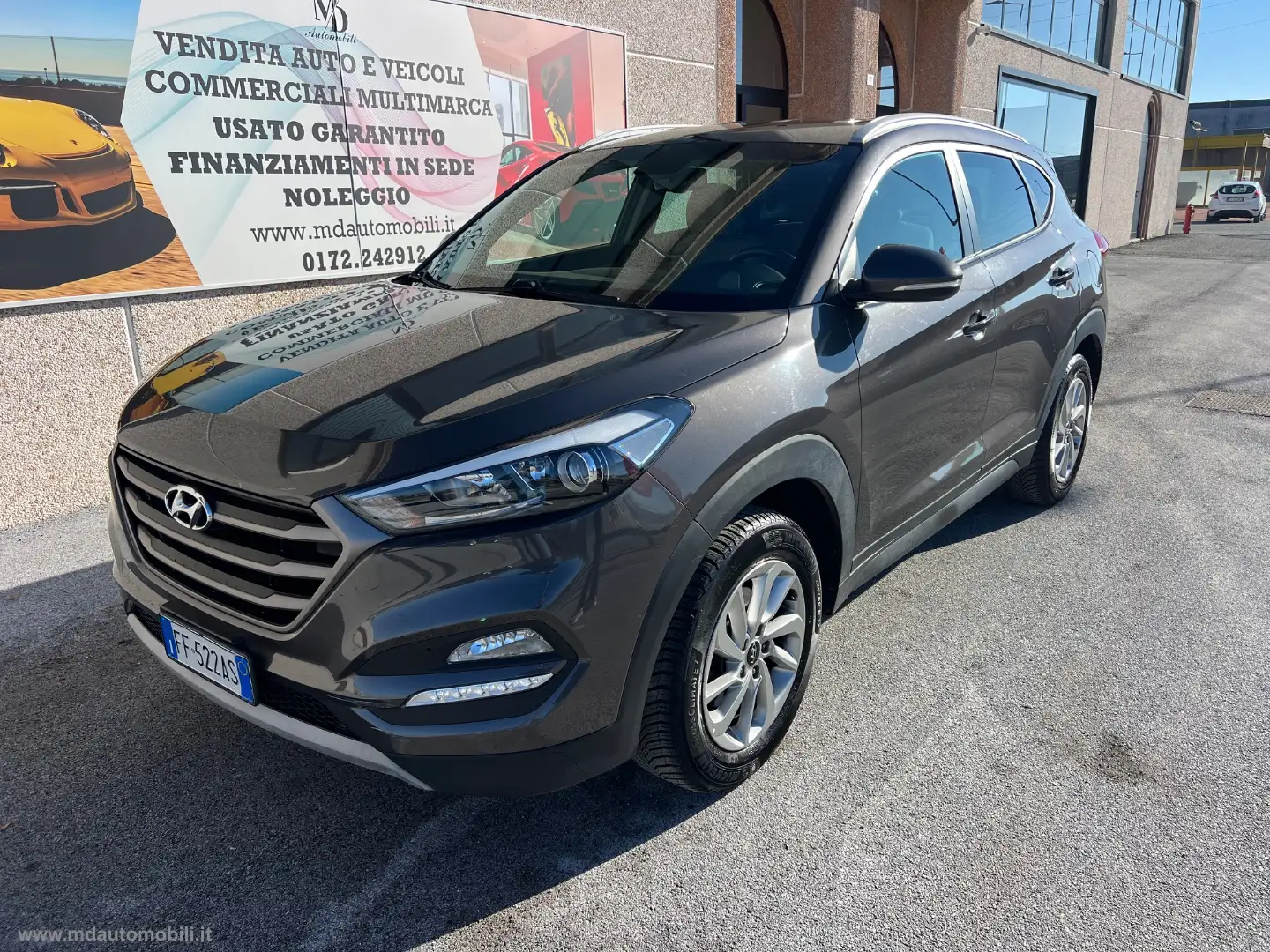 Hyundai TUCSON 1.6 GDI Comfort EURO6 SOLO KM.100000 STUPENDA Grigio - 1