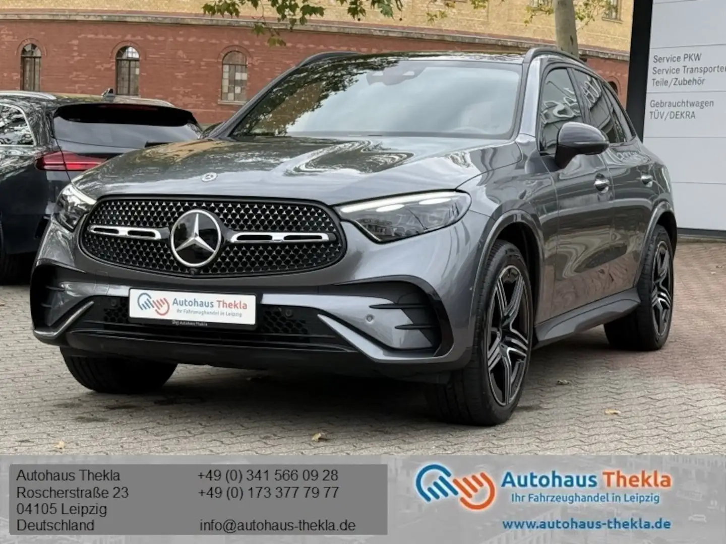 Mercedes-Benz GLC 300 d 4M AMG Line,Luftfederung,Pano,AHK,Burm Grau - 1