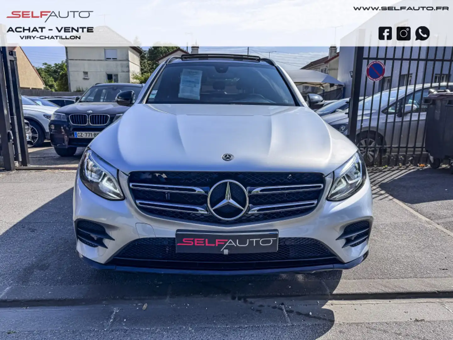 Mercedes-Benz GLC 250 250 D 204CH SPORTLINE 4MATIC 9G-TRONIC Gris - 2