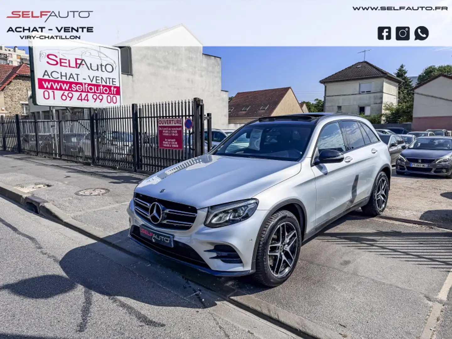 Mercedes-Benz GLC 250 250 D 204CH SPORTLINE 4MATIC 9G-TRONIC Gris - 1