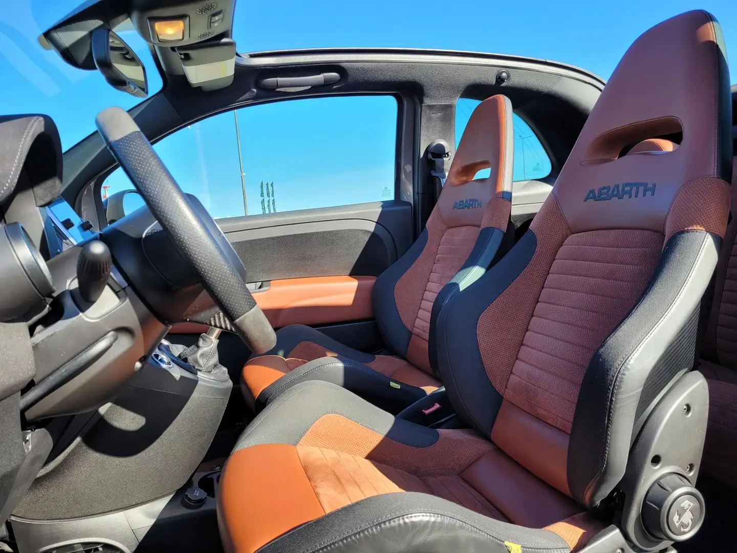 Abarth 500C Competizione Cabrio 180PK Sabelt Grey - 2