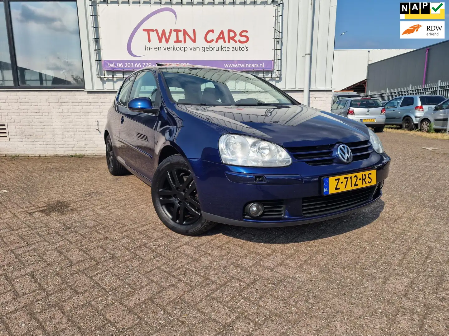 Volkswagen Golf 1.4 Trendline Business 3 DRS AIRCO Blauw - 1