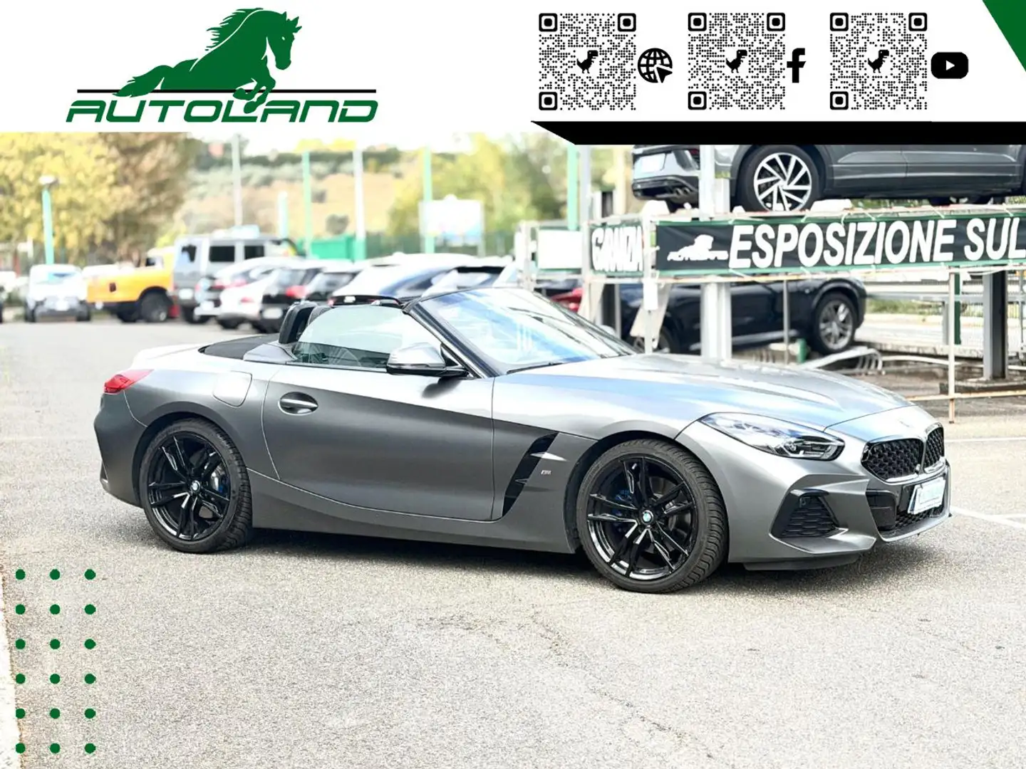 BMW Z4 sDrive20i Msport Frozen Grey Matt Cerchi 19 HU Grigio - 2