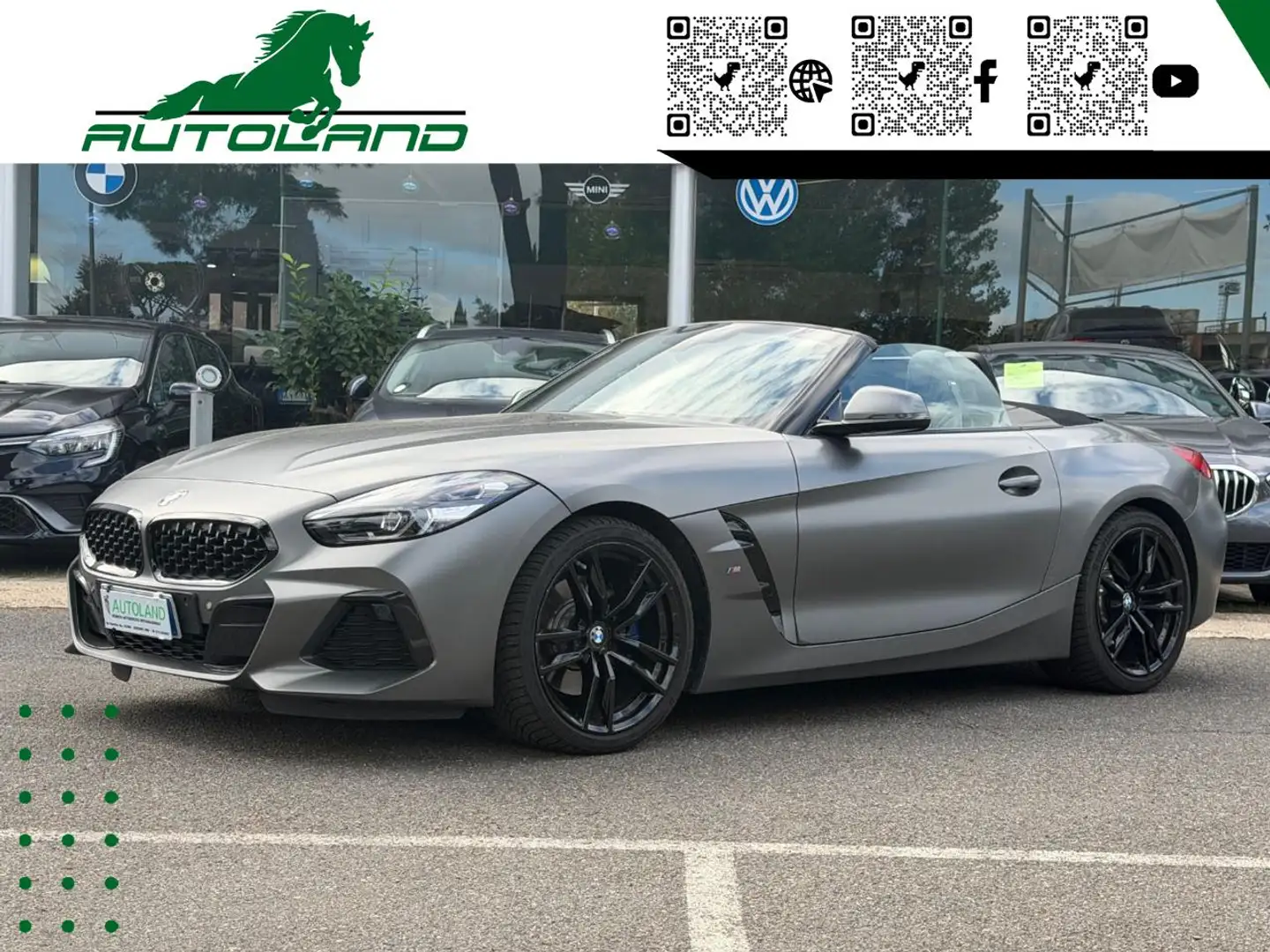 BMW Z4 sDrive20i Msport Frozen Grey Matt Cerchi 19 HU Grigio - 1