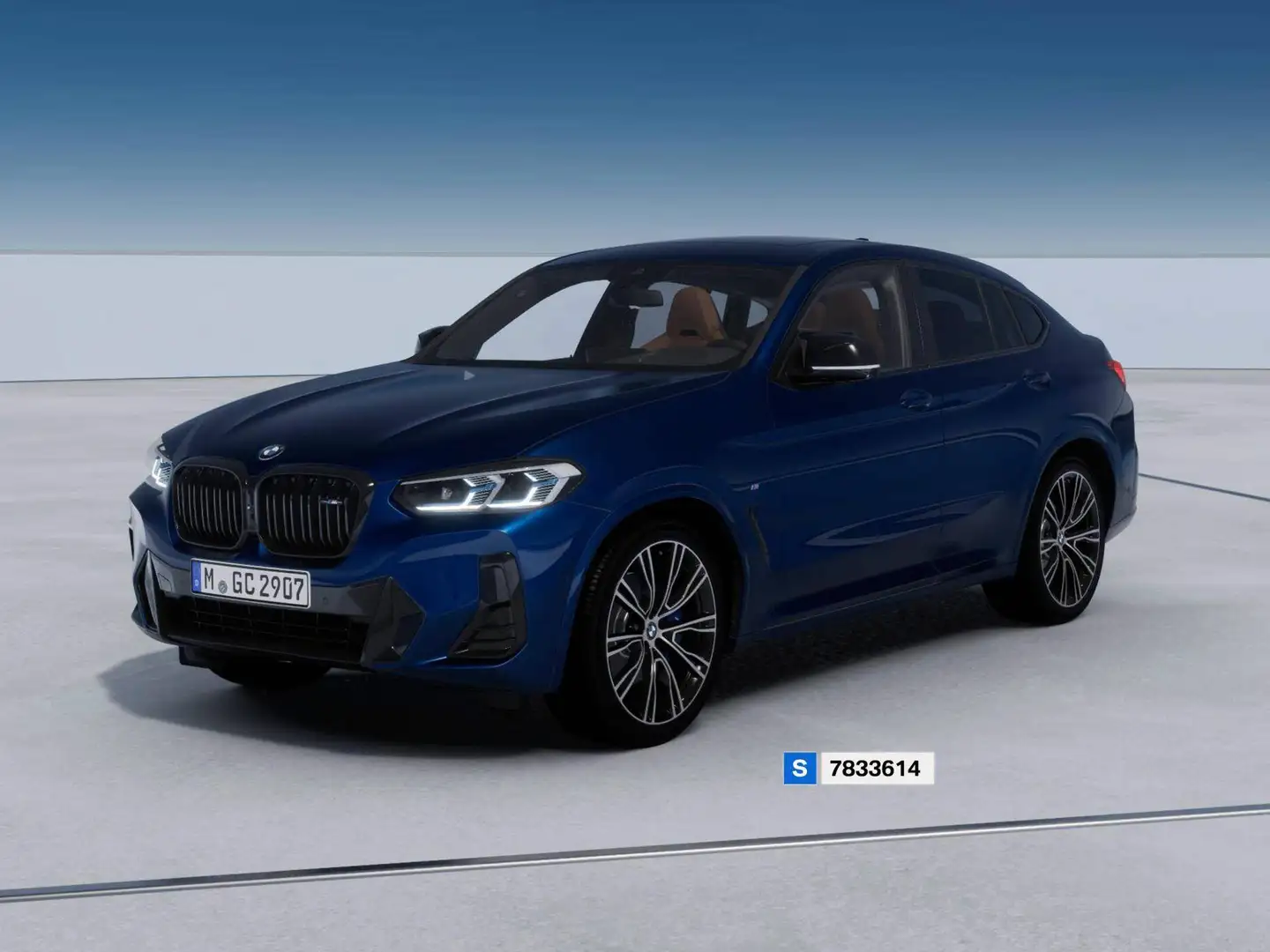 BMW X4 M40i 48V Blauw - 1