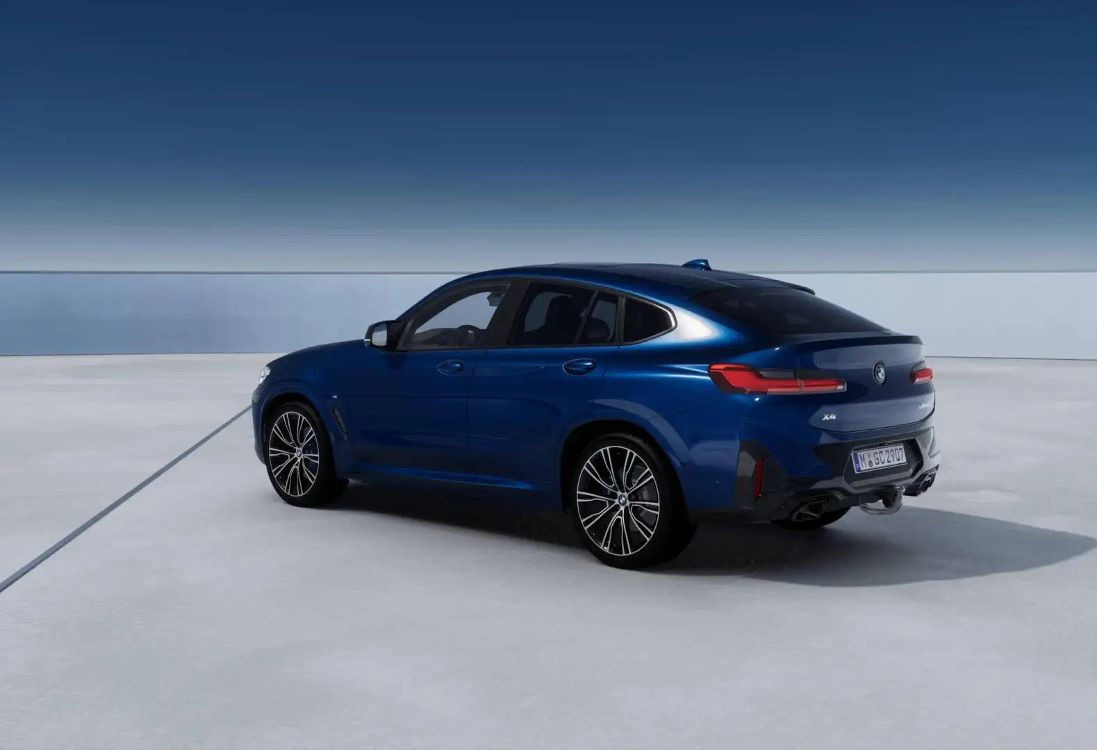 BMW X4 M40i 48V Blauw - 2