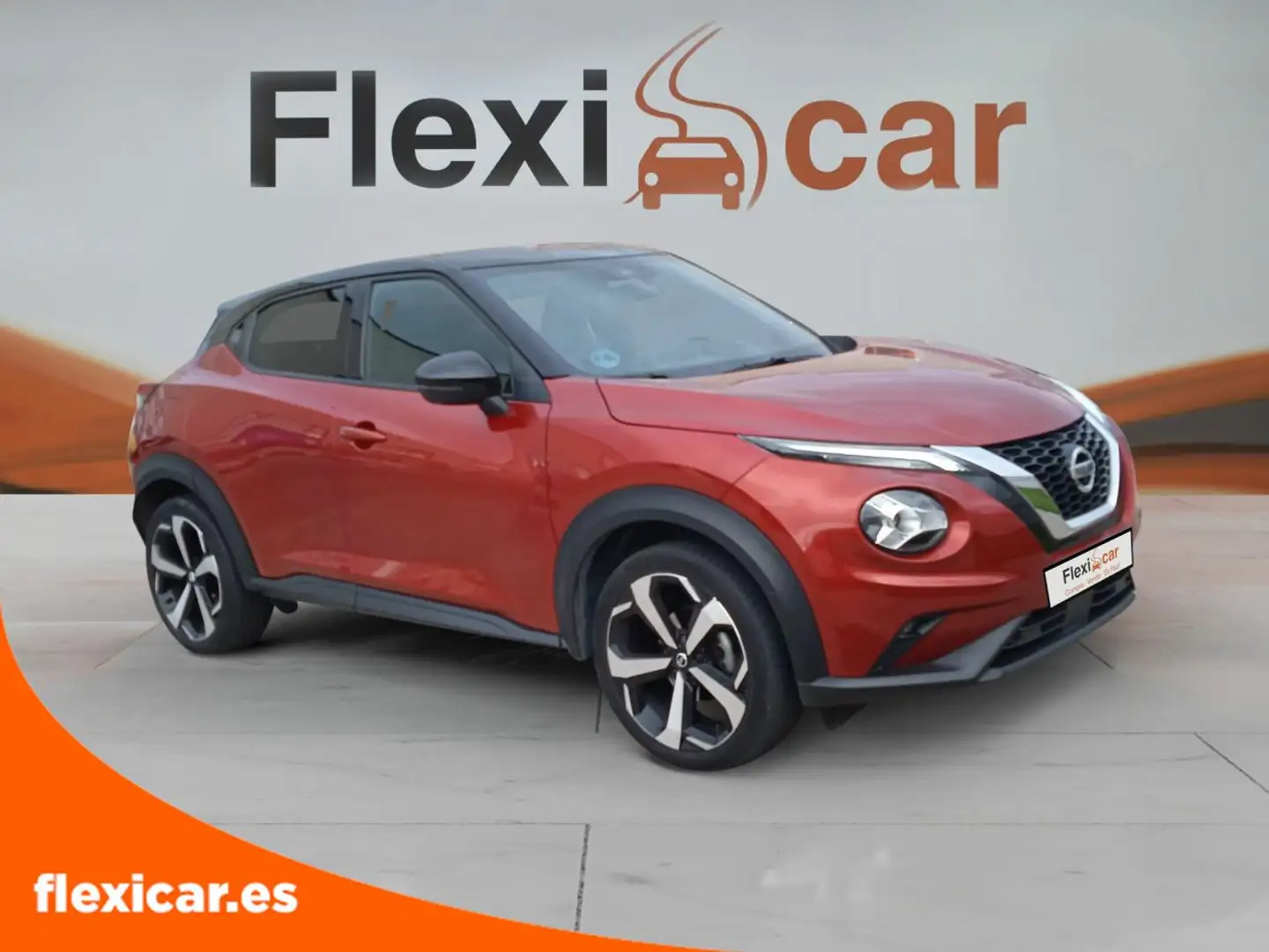 Nissan Juke DIG-T 86 kW (117 CV) DCT 7 Vel. TEKNA Rojo - 2