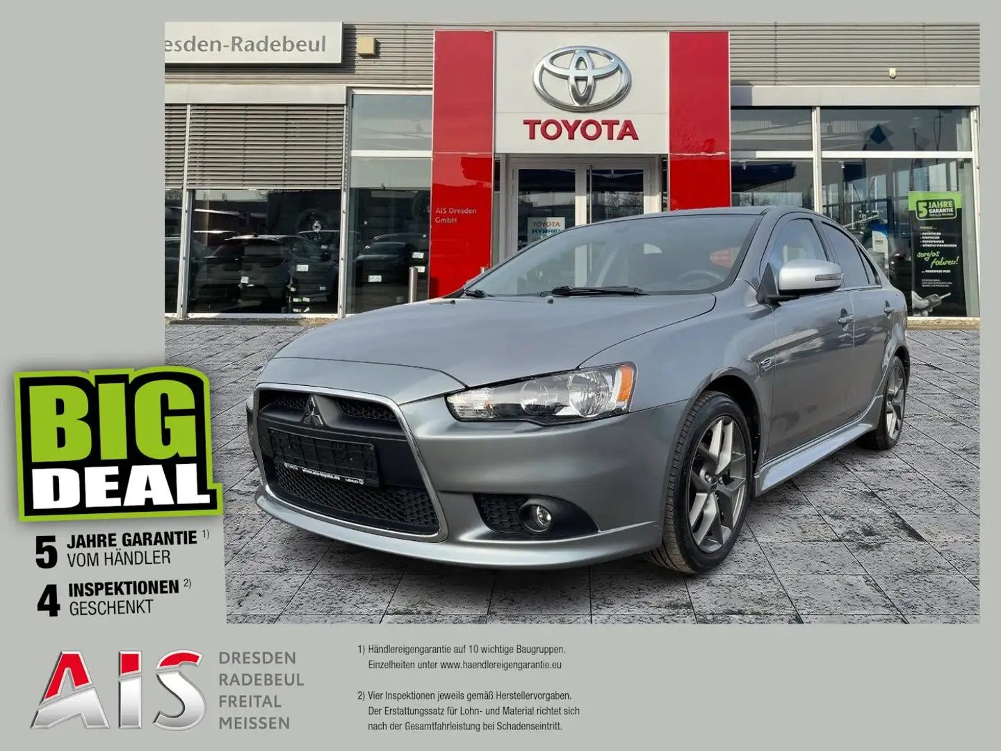 Mitsubishi Lancer 1.6 MPI Sportback Diamant Navi*KAM*DAB*SHZ Gris - 1