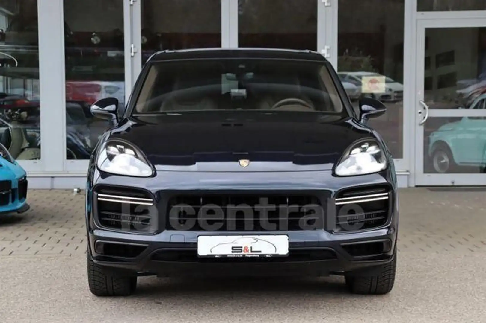 Porsche Cayenne III 4.0 V8 550 TURBO Bleu - 1