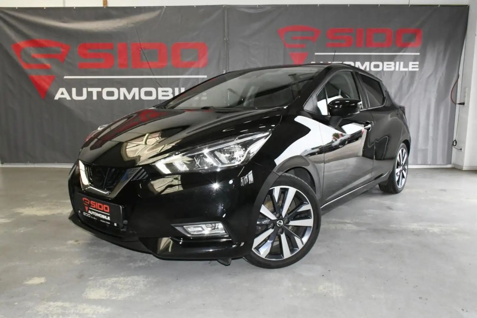 Nissan Micra 0.9 IG-T Tekna LED*KEY*NAVI*CAM*AHK*BOSE Klima Schwarz - 1