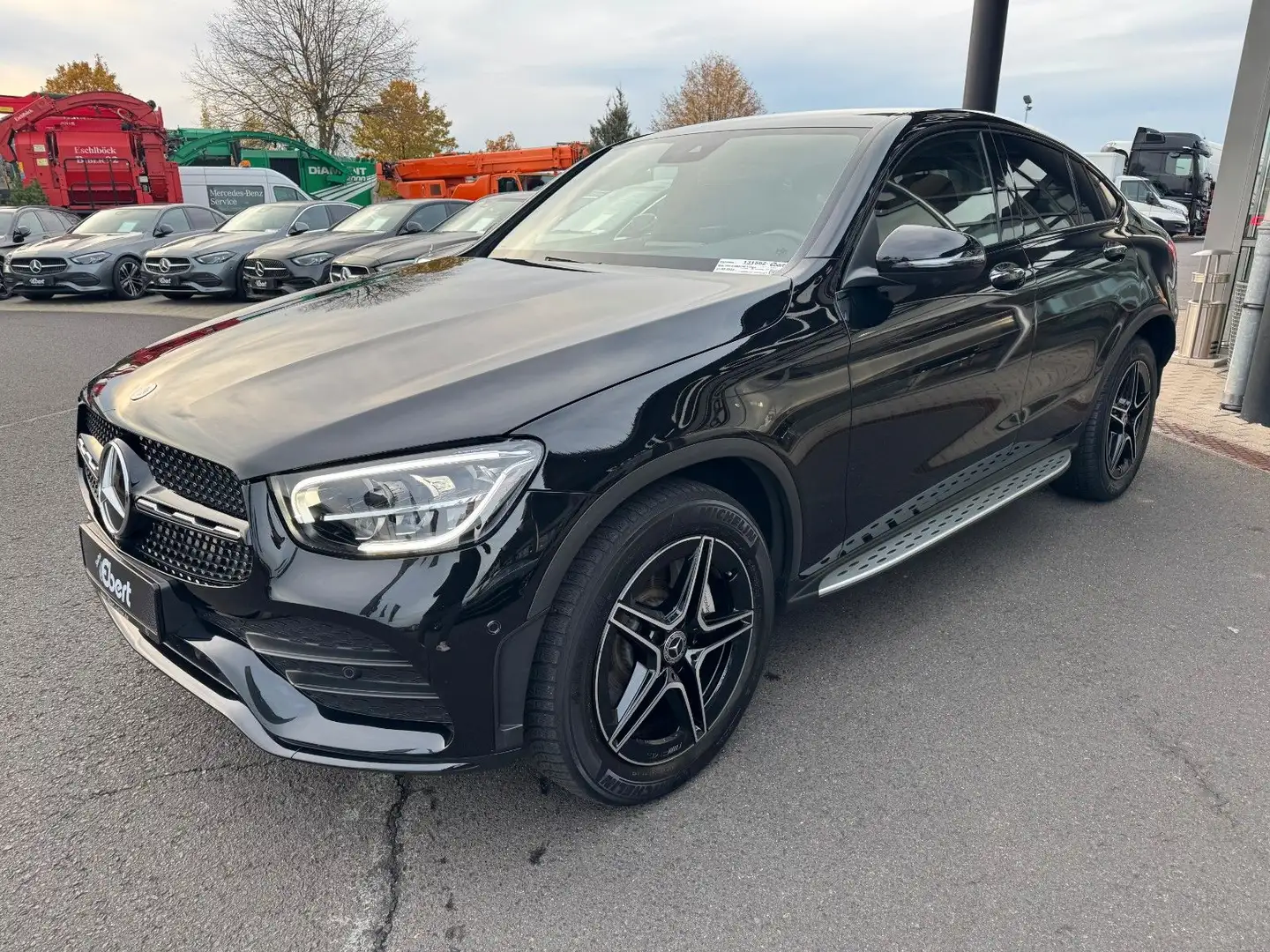 Mercedes-Benz GLC 400 d 4M Coupe+AMG+Massage+AHK+Memory Schwarz - 2