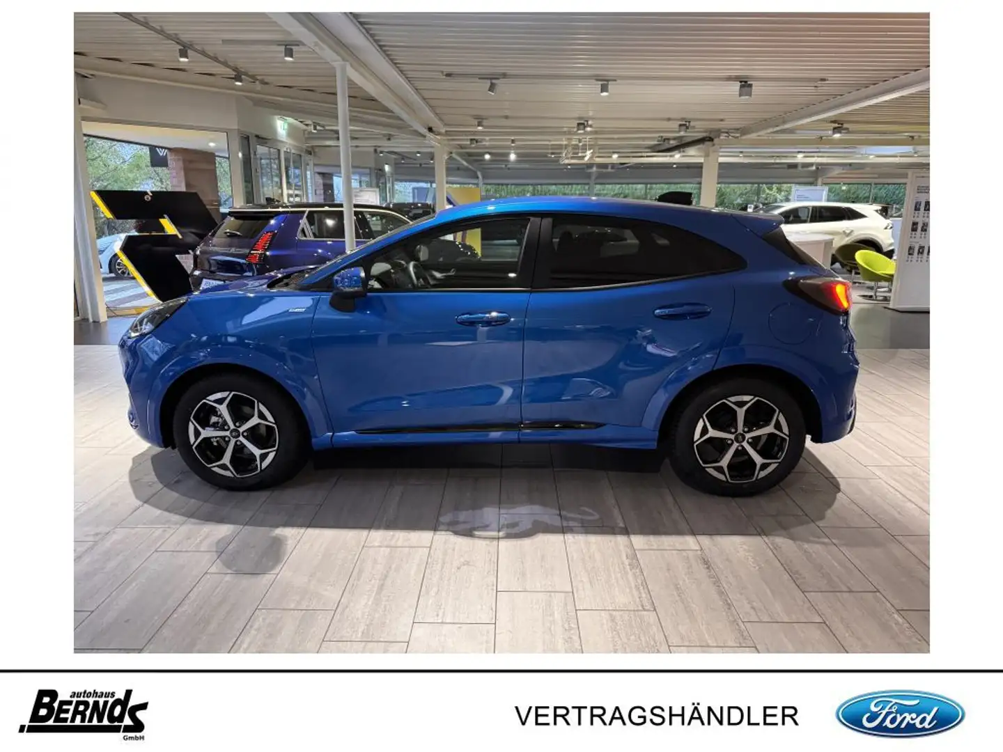 Ford Puma 1.0 EcoBoost Hybrid ST-LINE KLIMA R-KAM LED Blau - 2