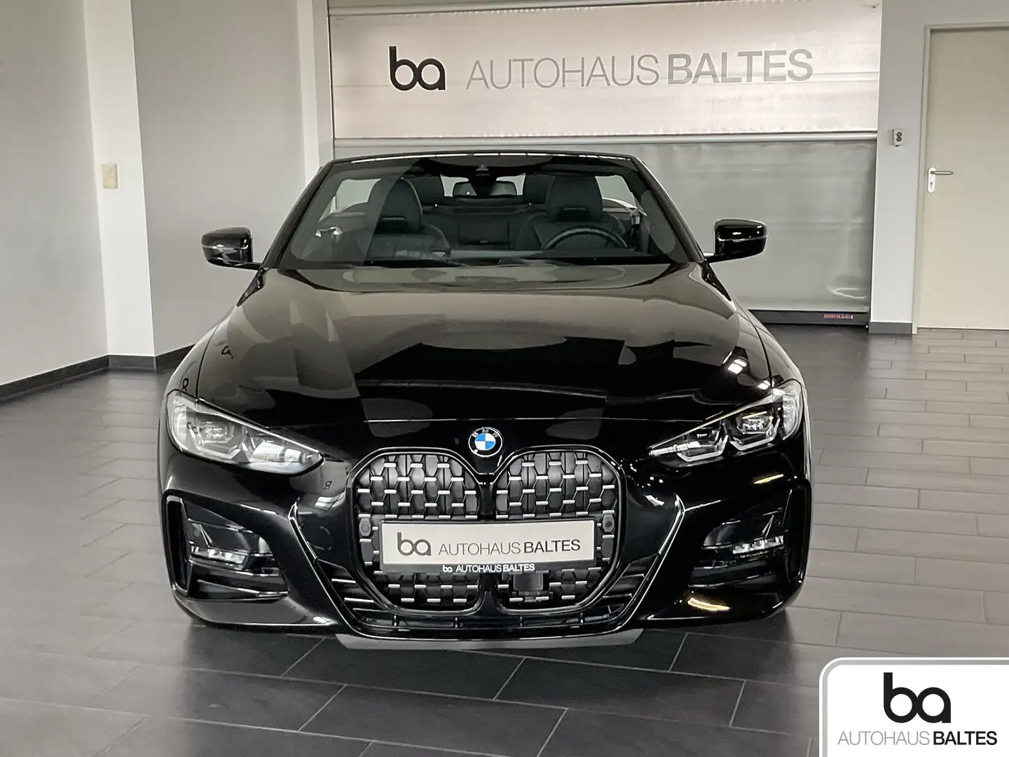 BMW 420 420i Cabrio M Sport 19/Open-Air/ACC/Park/LCPlus Schwarz - 2
