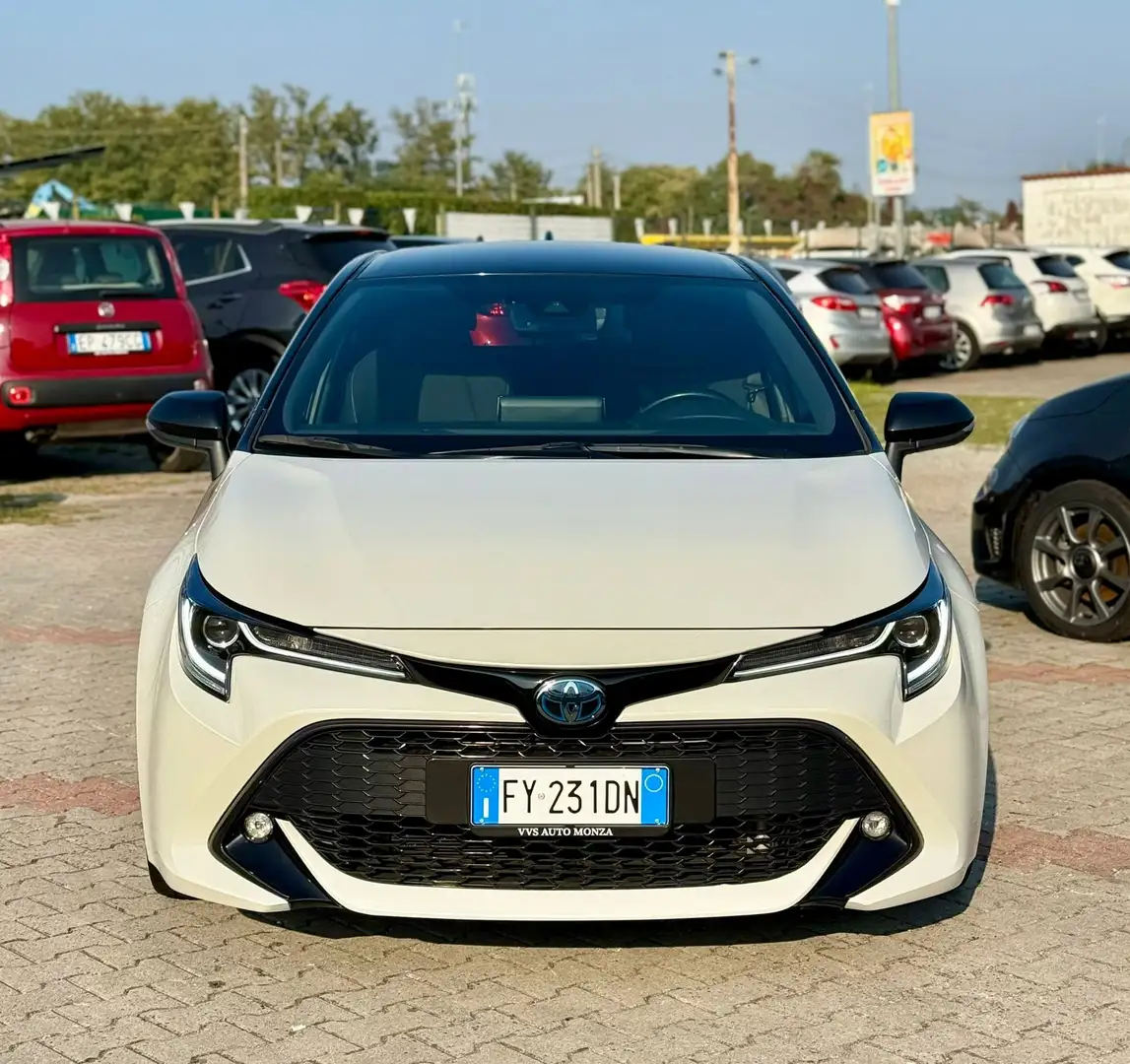 Toyota Corolla 1.8h Style cvt Bianco - 2