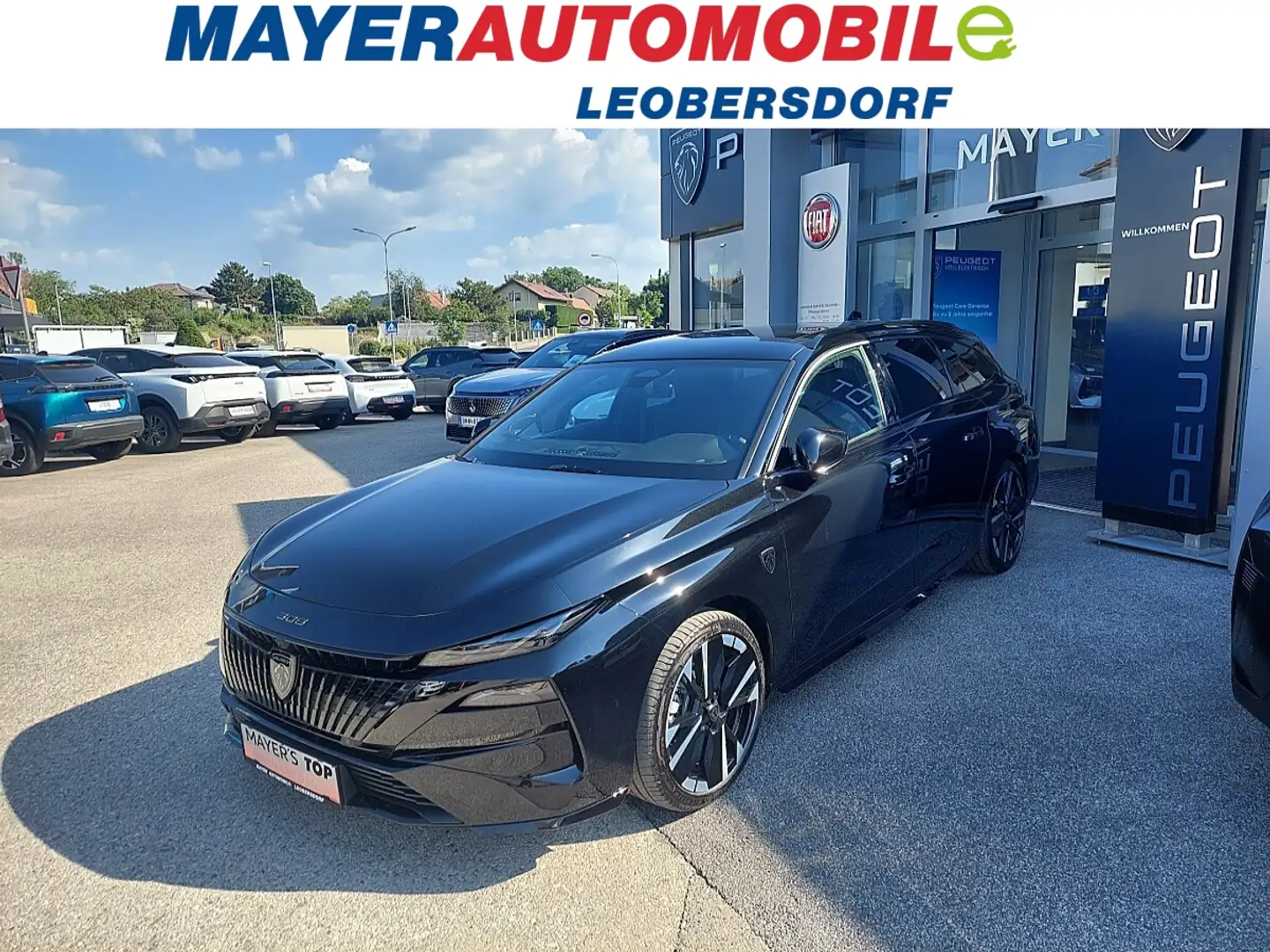 Peugeot 308 SW Hybrid 145 e-DSC6 GT Schwarz - 1