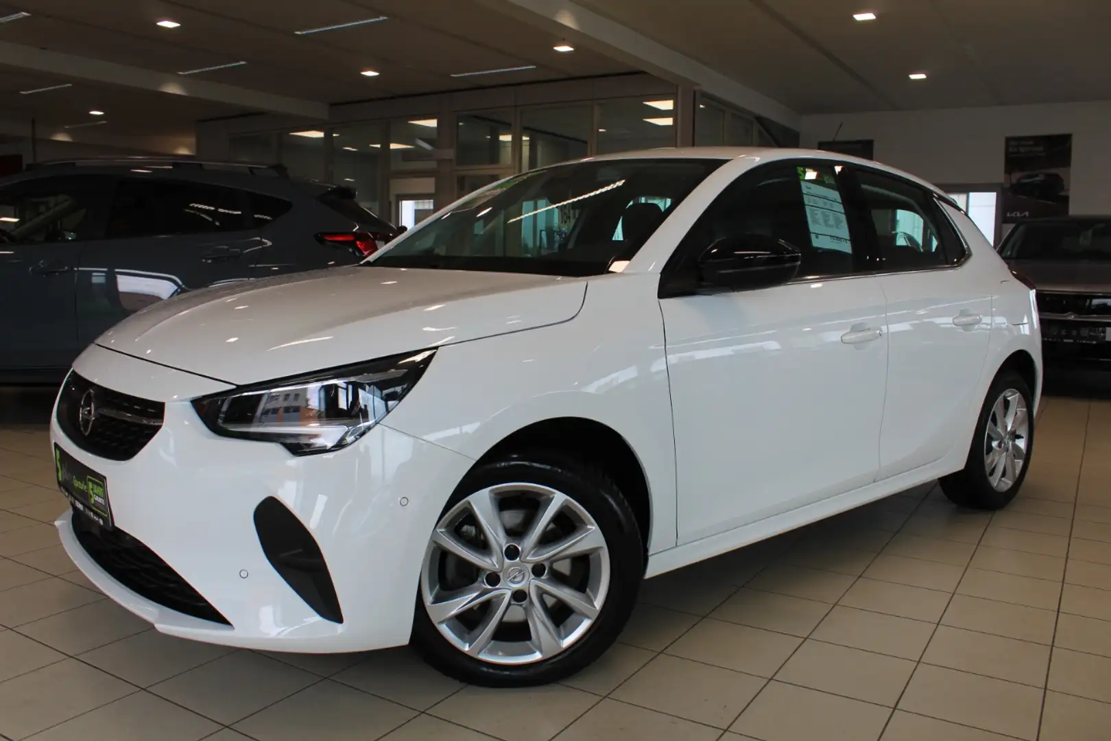 Opel Corsa 1.2 Turbo ELEGANCE LED+Navi+Fernlichtass. Weiß - 2