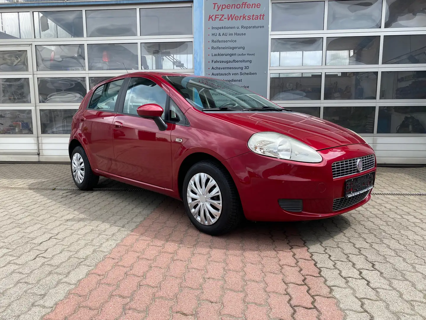 Fiat Punto 1.2 , USB, Allwetterreifen, HU/AU neu Rot - 2