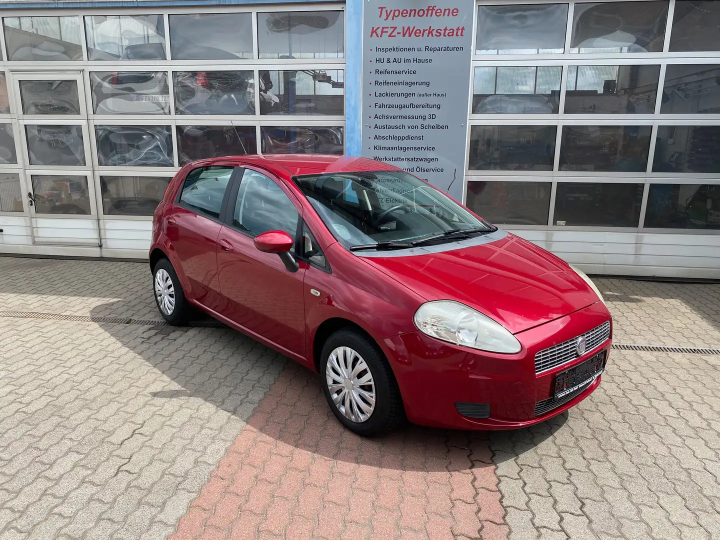 Fiat Punto 1.2 , USB, Allwetterreifen, HU/AU neu Rot - 1