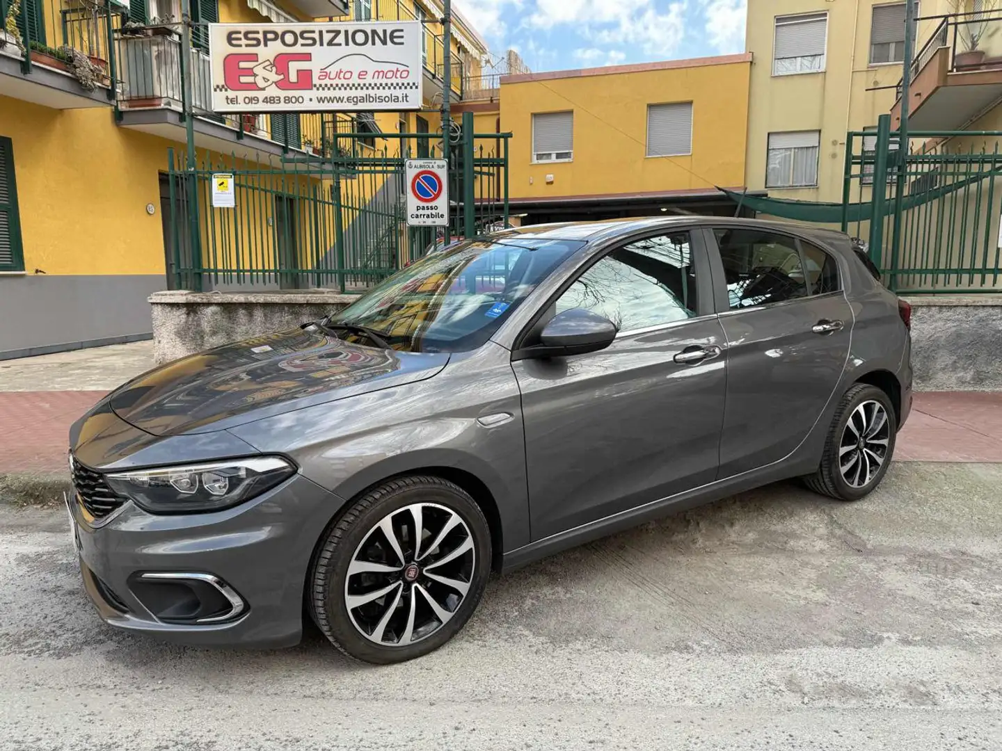 Fiat Tipo 1.3 Mjt S&S 5 porte Lounge ZERO VINCOLI Grigio - 2