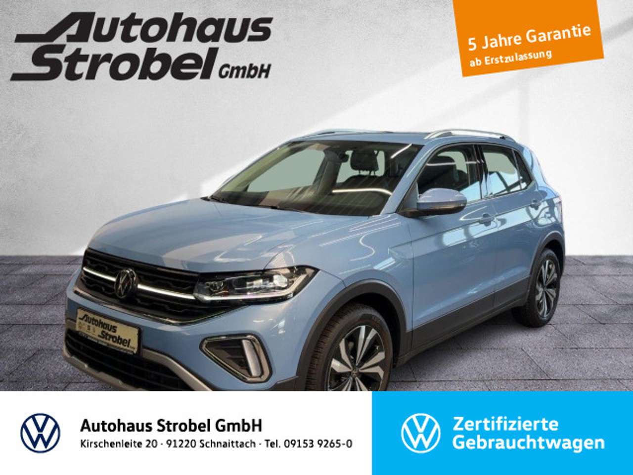 Volkswagen T-Cross 2024 — 1.0 TSI DSG Style ab 3,99% ACC LED-Matri