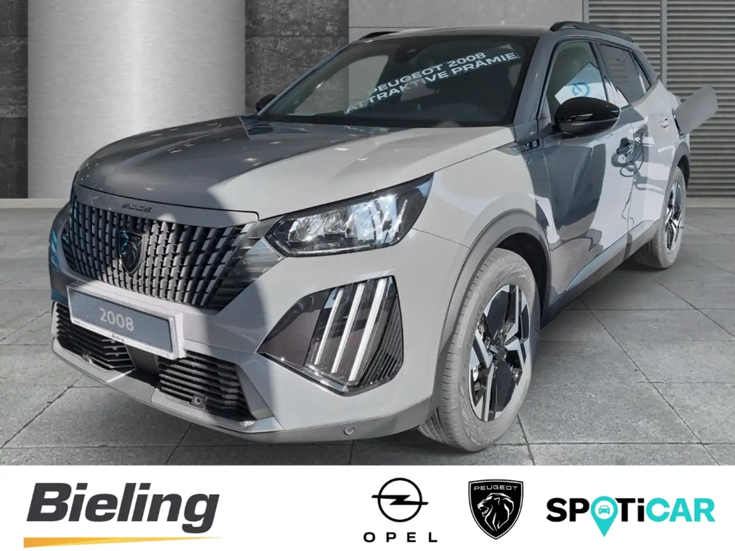 Peugeot 2008 Allure Sitzheizung Navi LED Apple CarPlay Android Grau - 1