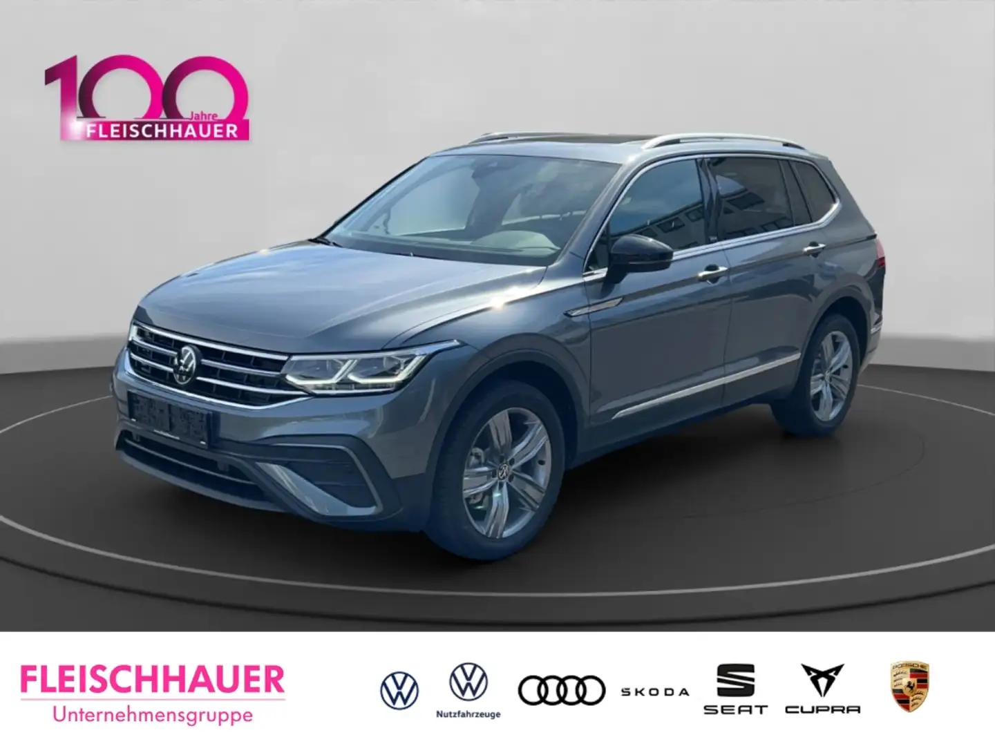 Volkswagen Tiguan Allspace Move 4Motion EU6d Life 2,0 l TDI SCR LED AHK El. P Grau - 1