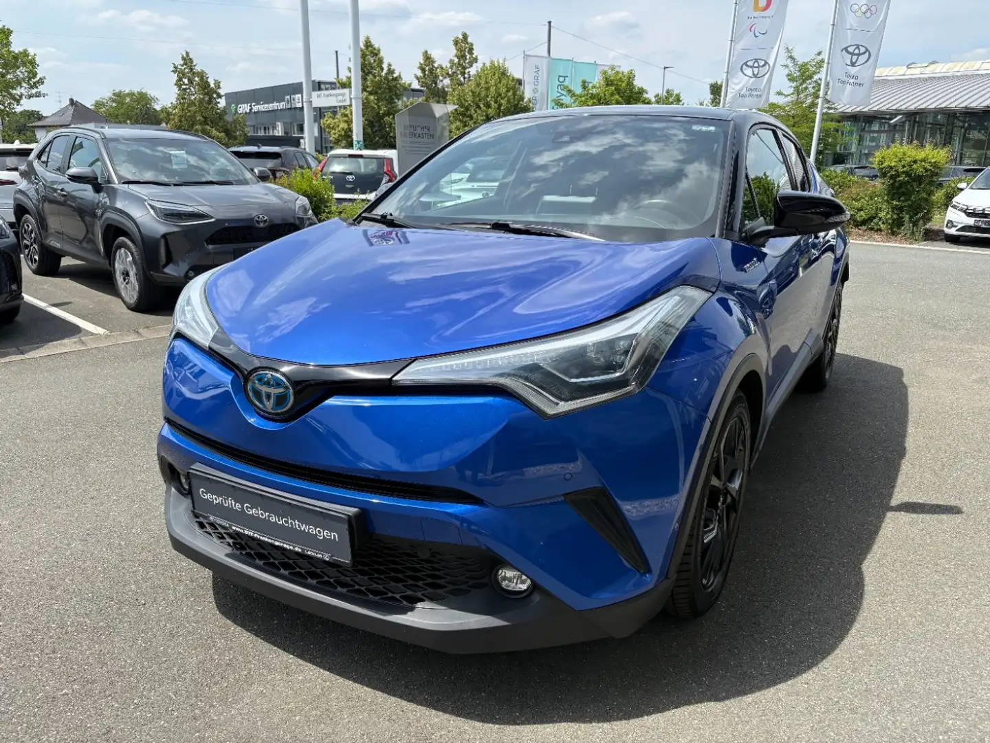 Toyota C-HR 1.8 Hybrid Style Selection Navi, JBL, Kamera Blauw - 2