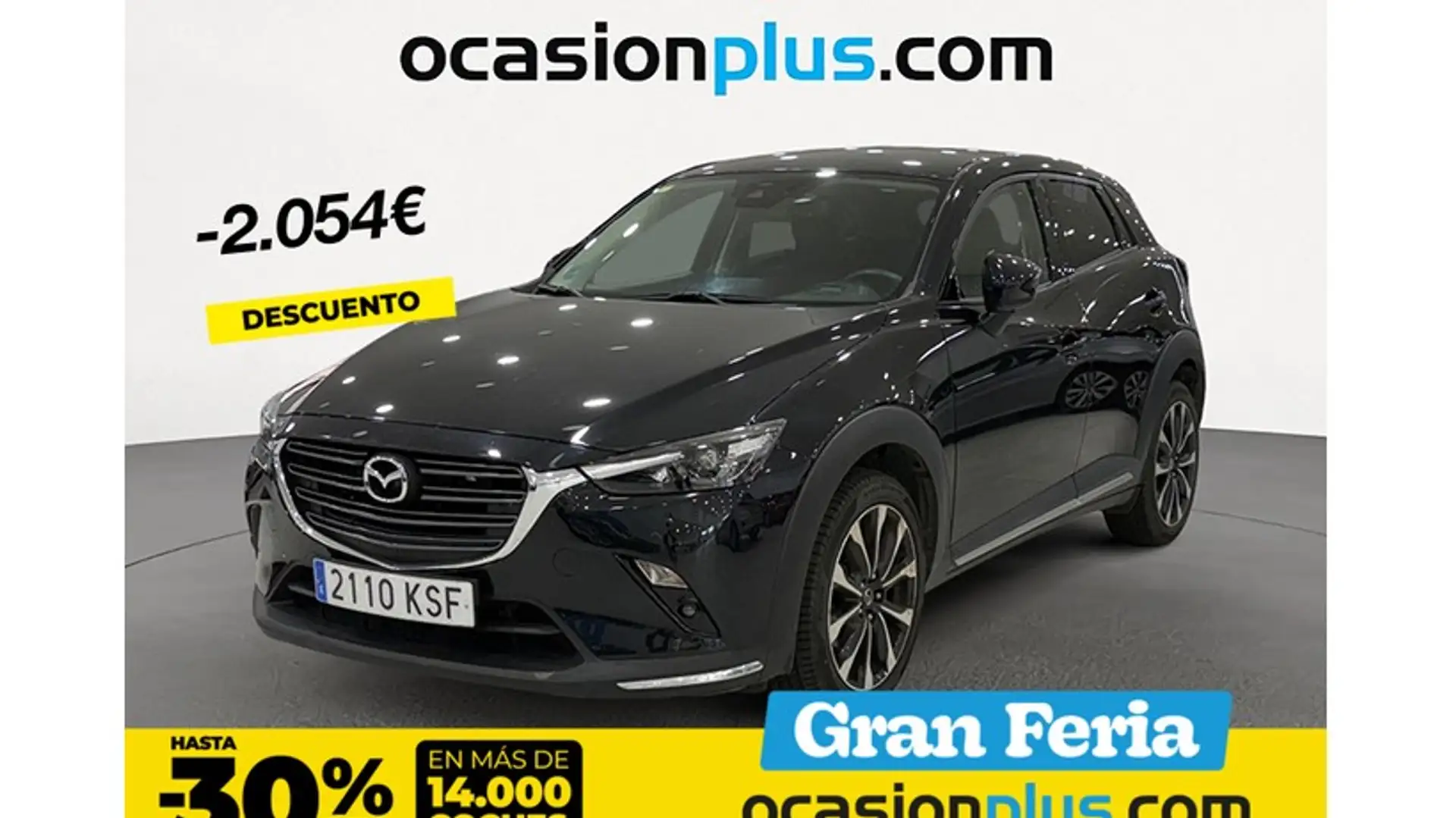 Mazda CX-3 1.8 Skyactiv-D Zenith 2WD 85kW Negro - 1