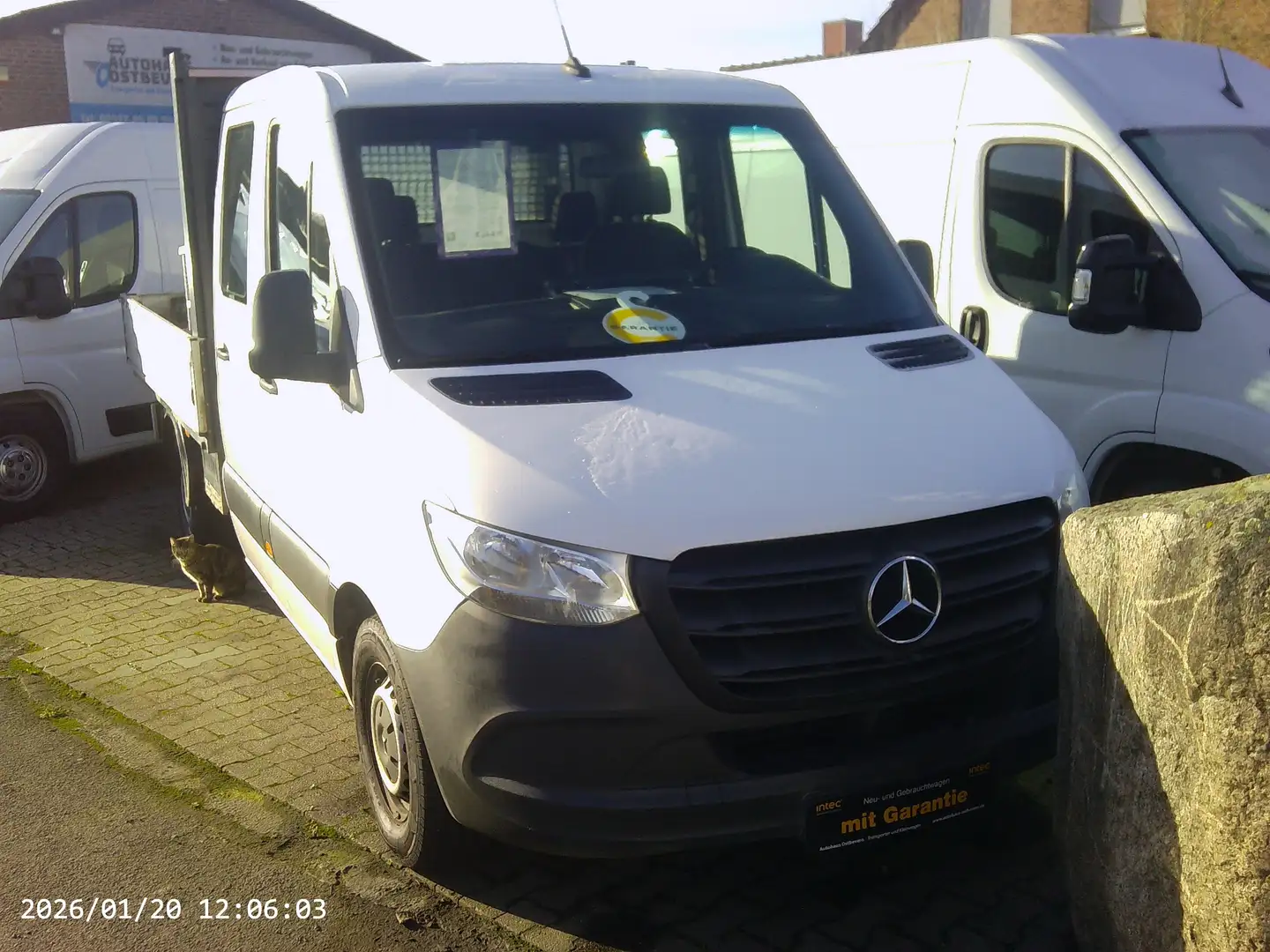 Mercedes-Benz Sprinter 316 CDI RWD L2*Tüv neu*Garantie* Weiß - 2