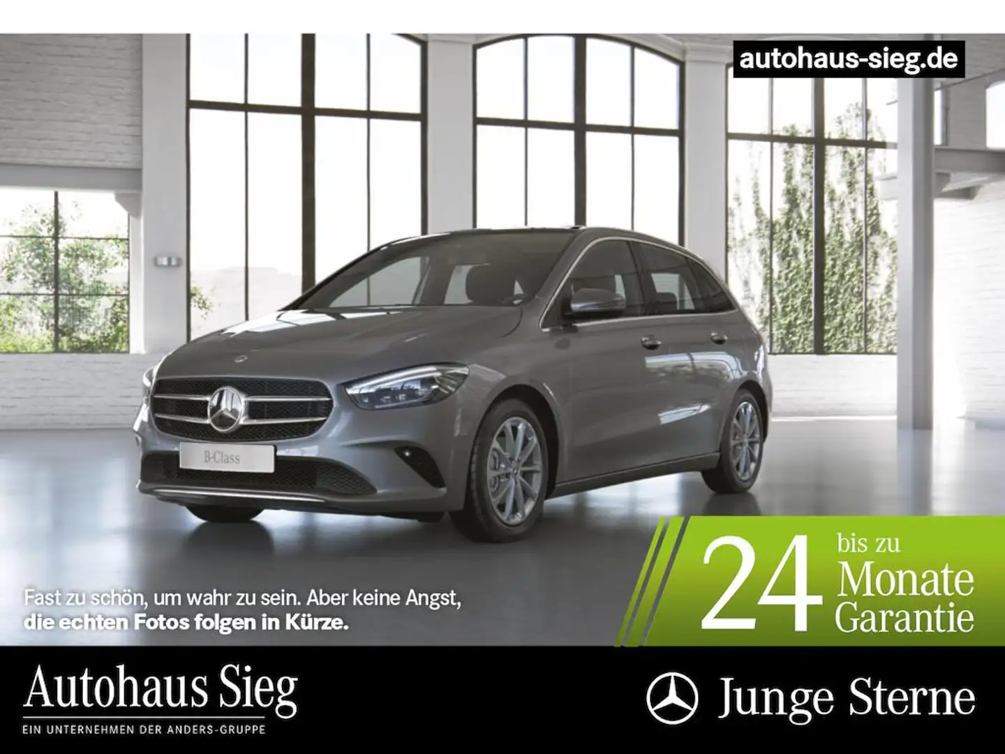 Mercedes-Benz B 180 d Progressive+MBUX+Pano+LED+Kamera+SHZ+PDC Gris - 1