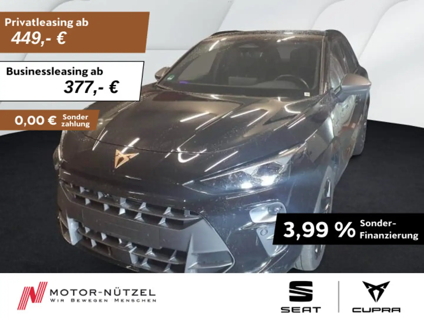 CUPRA Terramar VZ 1.5 eHybrid DSG HD-MATRIX+NAV+ACC+VC Schwarz - 1