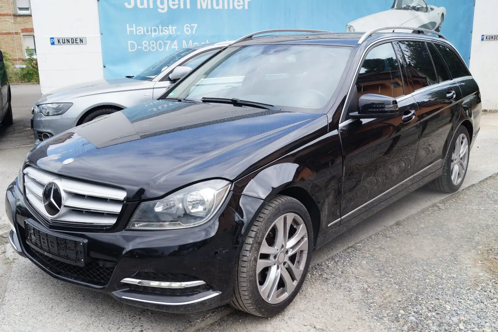 Mercedes-Benz C 250 T CDI BlueEfficiency 4M Pano Kamera Navi Чёрный - 1