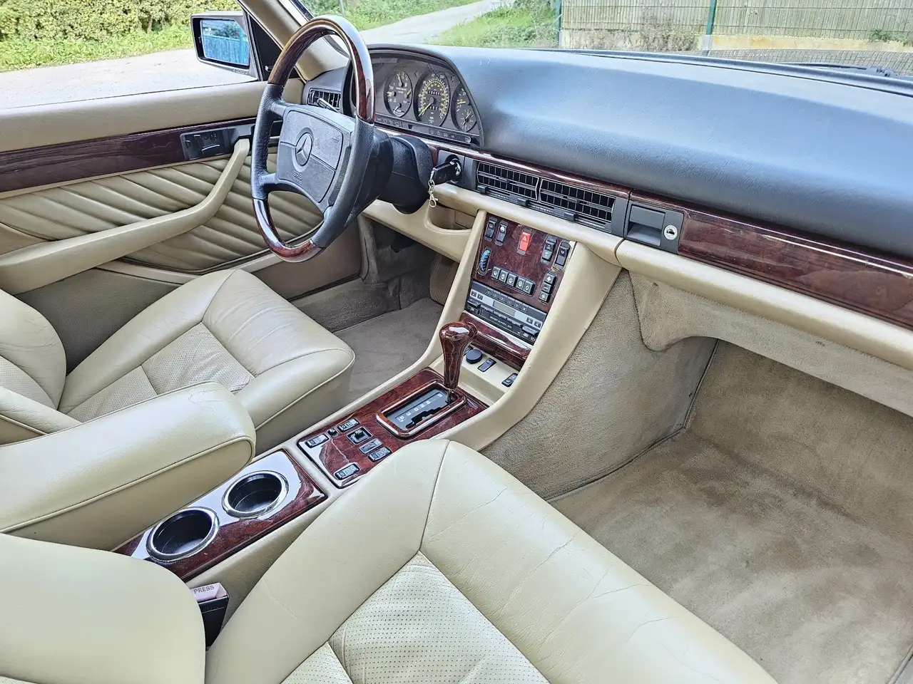 Mercedes-Benz S 560 SEL V8 (279ch) AUT. 1989 214.000km OLDTIMER !!, foto 10
