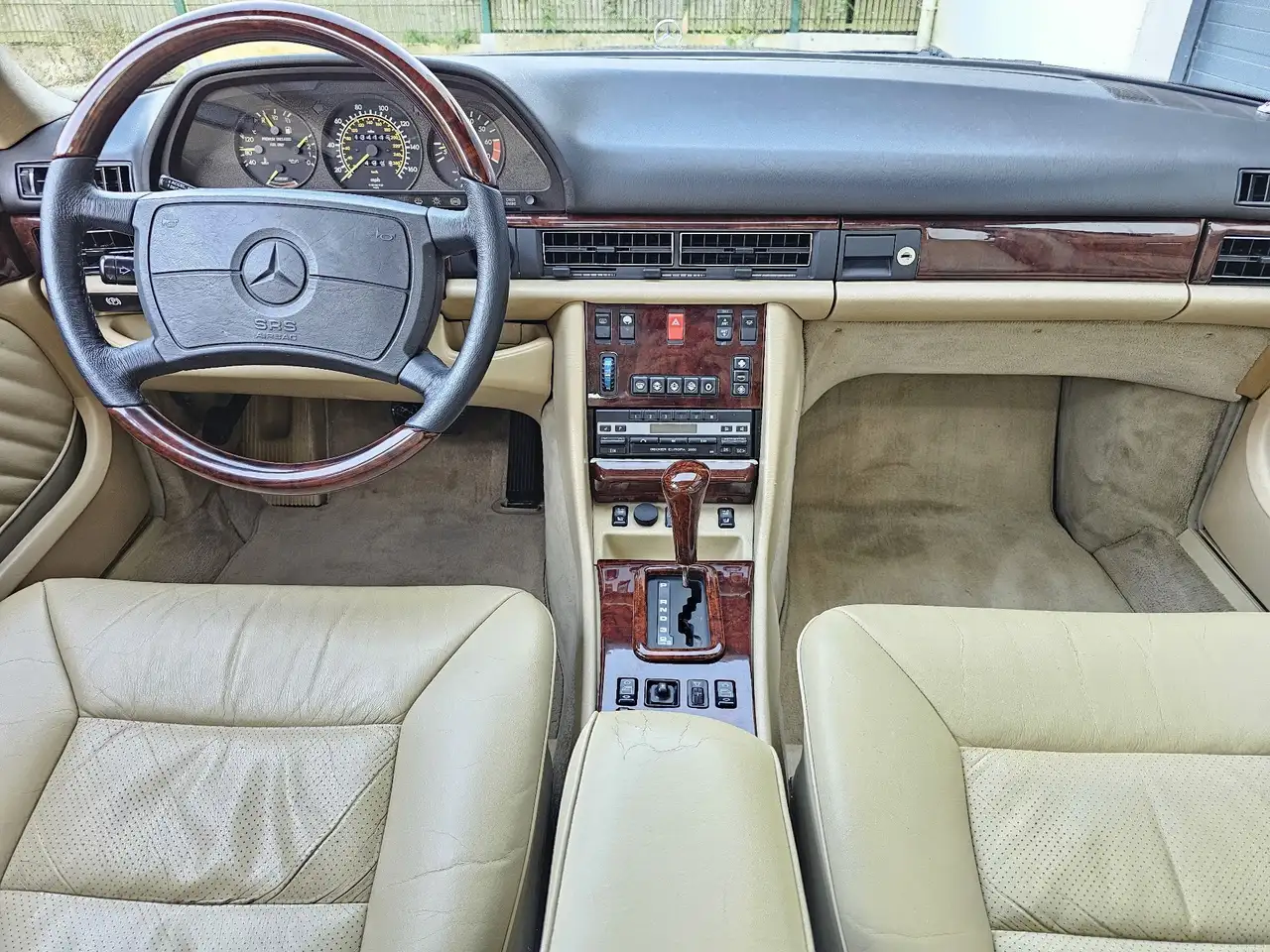 Mercedes-Benz S 560 SEL V8 (279ch) AUT. 1989 214.000km OLDTIMER !!, foto 12