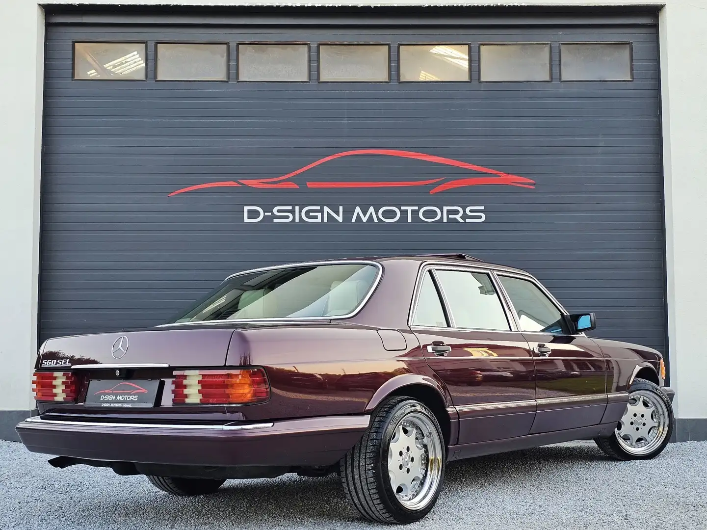 Mercedes-Benz S 560 SEL V8 (279ch) AUT. 1989 214.000km OLDTIMER !! Roşu - 2