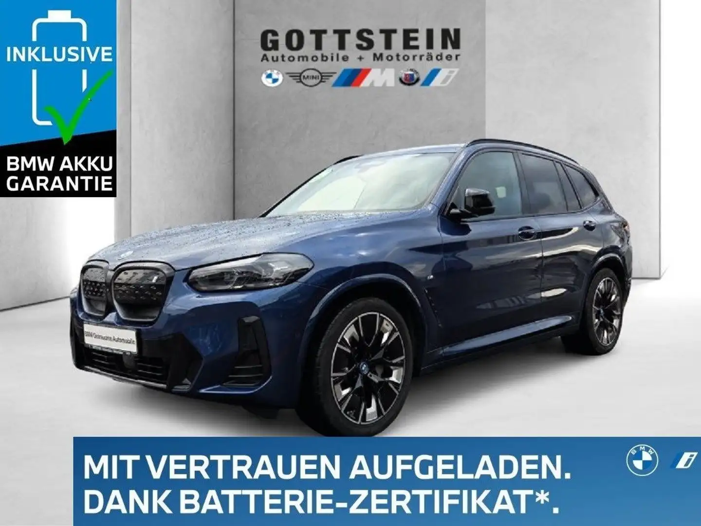 BMW iX3 M Sport M Shadow Line Blau - 1