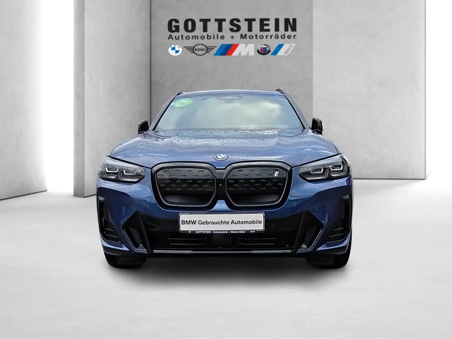 BMW iX3 M Sport M Shadow Line Bleu - 2