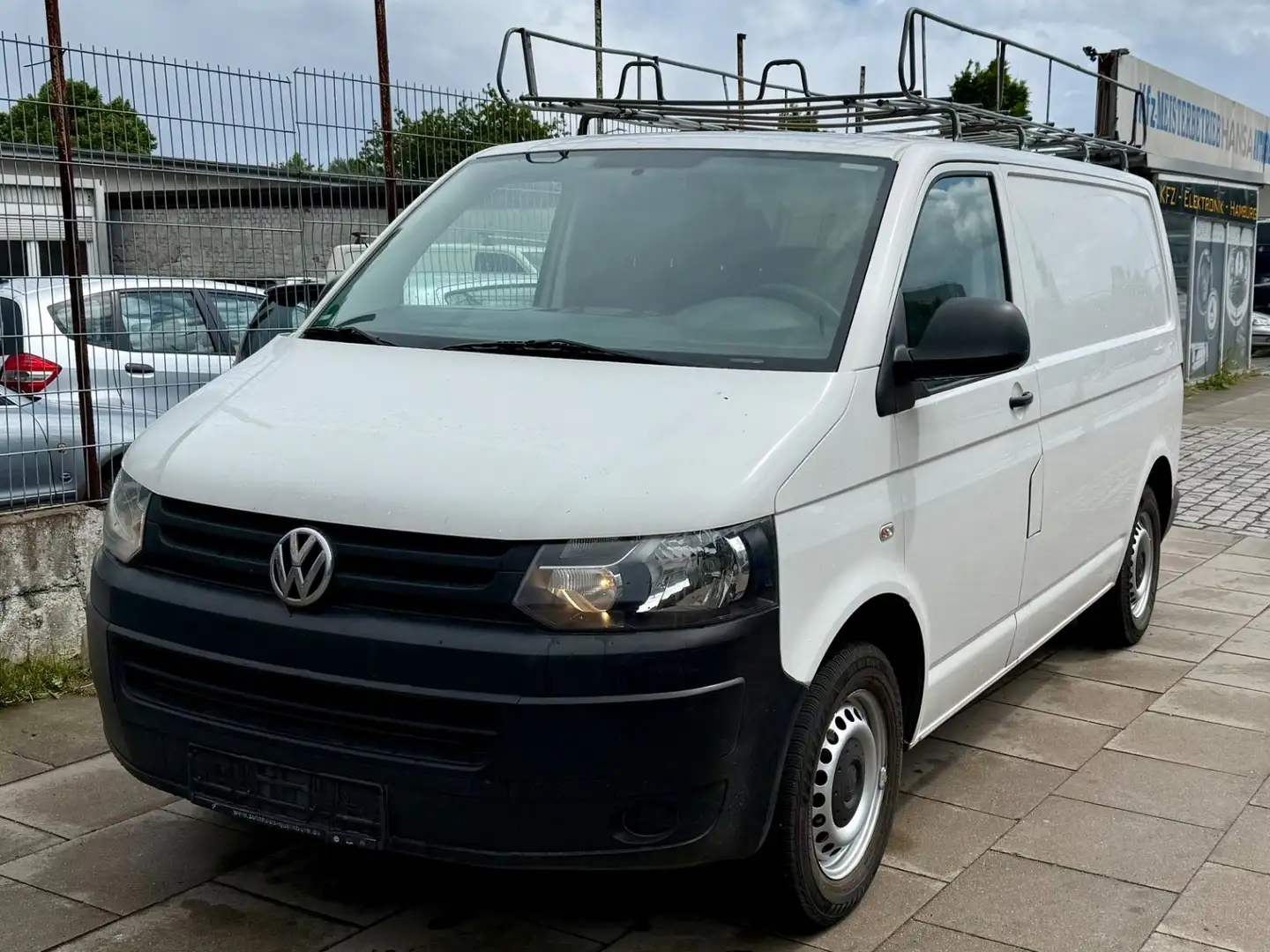 Volkswagen T5 Transporter Kasten-Kombi Kasten/1.Hand/TÜVNEU White - 2