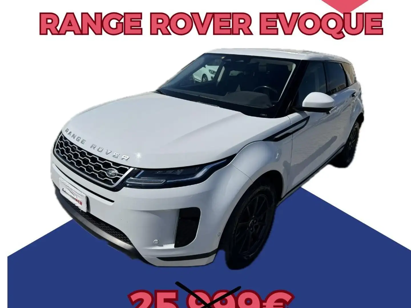 Land Rover Range Rover Evoque 2.0d i4 mhev 4awd 163cv auto Bianco - 1