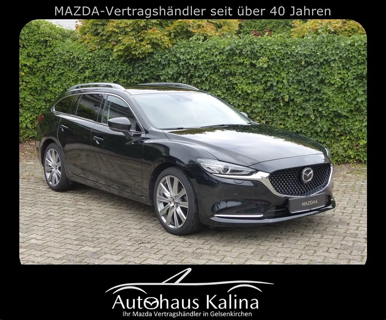 Mazda 6 KOMBI SKYACTIV-G 194 PS SPORTS-LINE mit LEDER Noir - 1