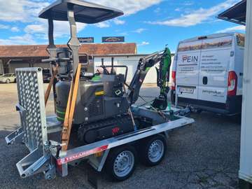 Baumaschinenanhänger BUILDER 3 2615/2 S 2700 kg
