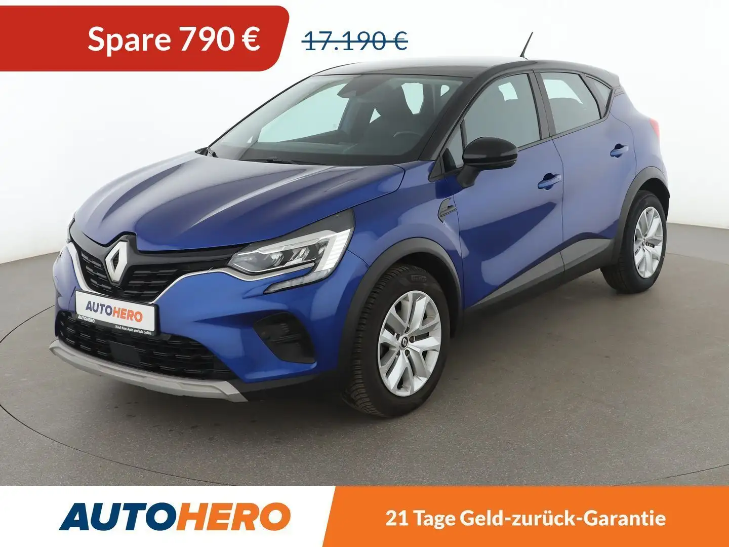 Renault Captur 1.3 TCe Zen Aut.*NAVI*LED*CAM*SHZ*TEMPO* Blau - 1