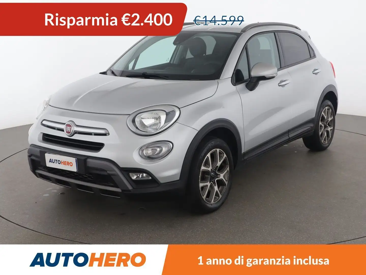 Fiat 500X 2.0 Multijet Cross Silver - 1