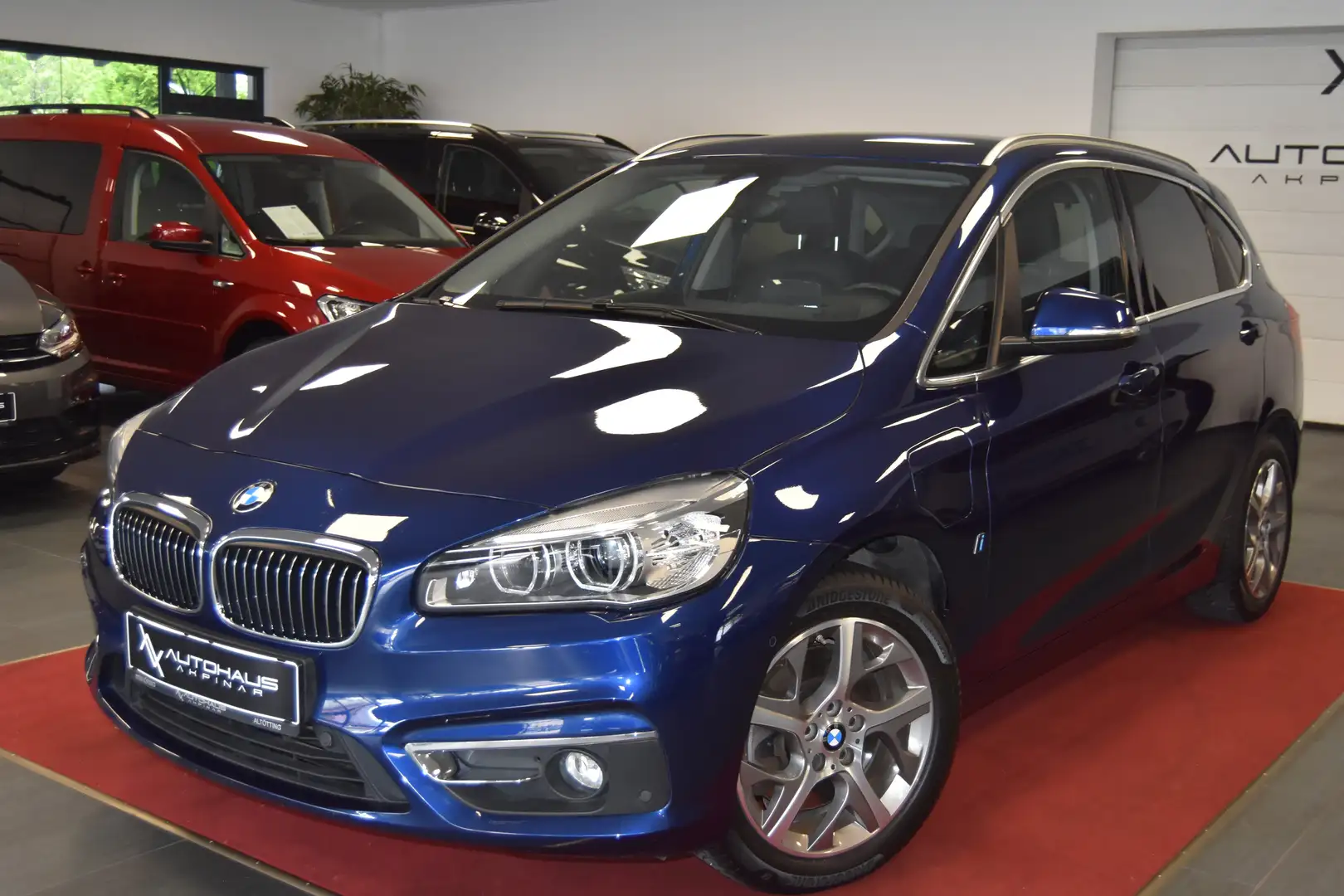 BMW 225 xe Luxury Line~HUD~LED~KAMERA~CARPLAY~H&K~SPORT Blue - 1