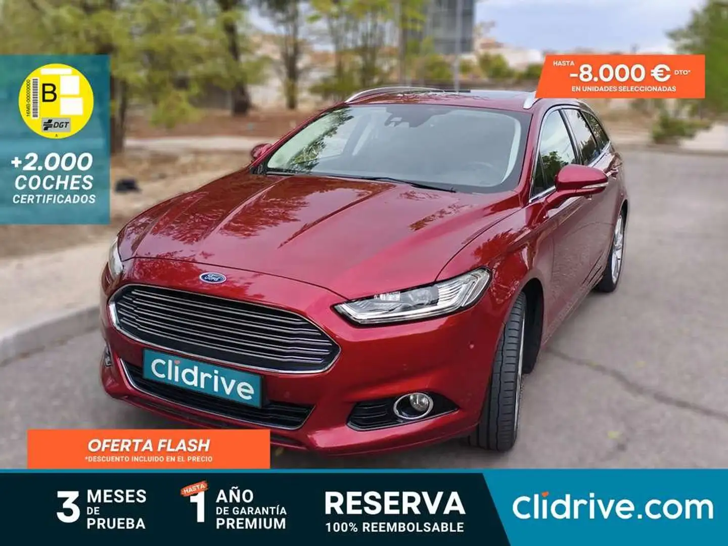 Ford Mondeo 2.0TDCi Titanium Burdeos - 1